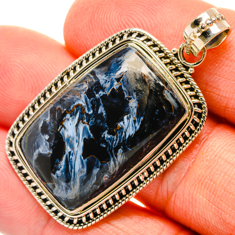 Pietersite Pendants handcrafted by Ana Silver Co - PD27533