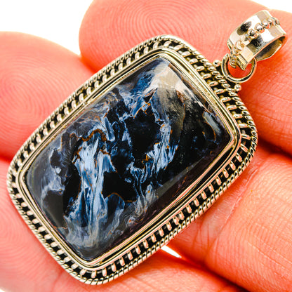 Pietersite Pendants handcrafted by Ana Silver Co - PD27533