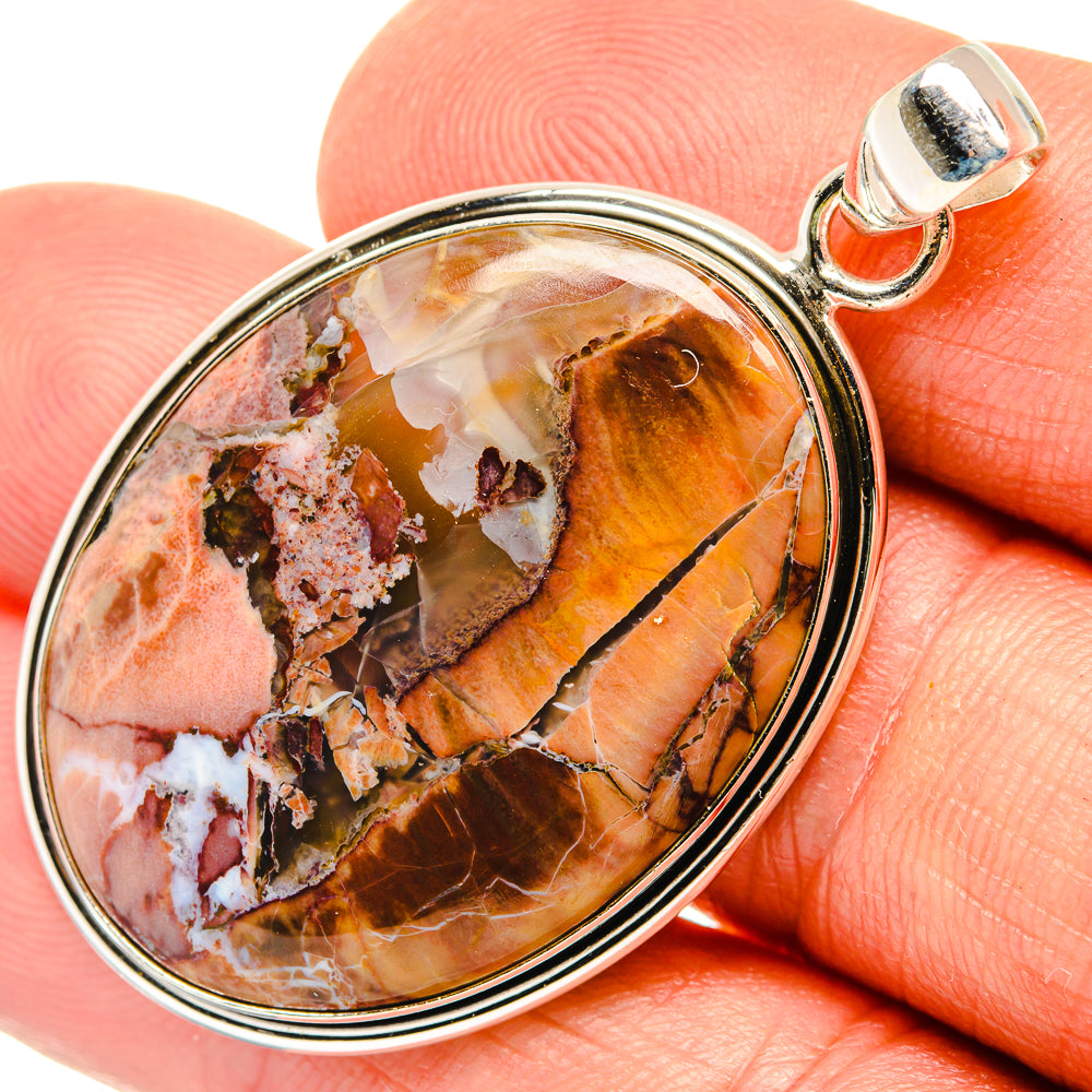 Butterfly Jasper Pendants handcrafted by Ana Silver Co - PD27537