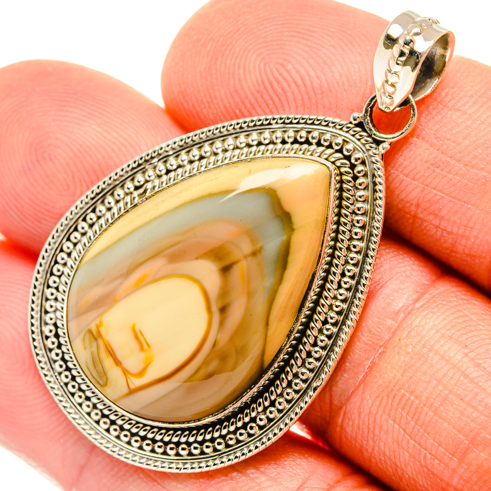 Polychrome Jasper Pendants handcrafted by Ana Silver Co - PD27543