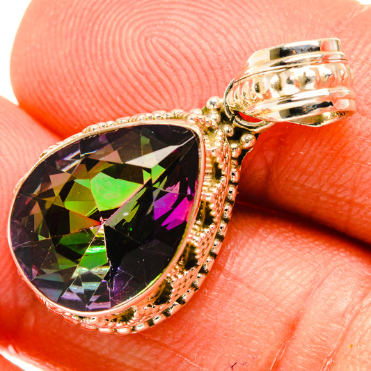Mystic Topaz Pendants handcrafted by Ana Silver Co - PD27548