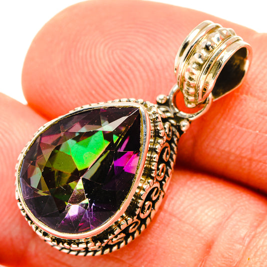 Mystic Topaz Pendants handcrafted by Ana Silver Co - PD27552