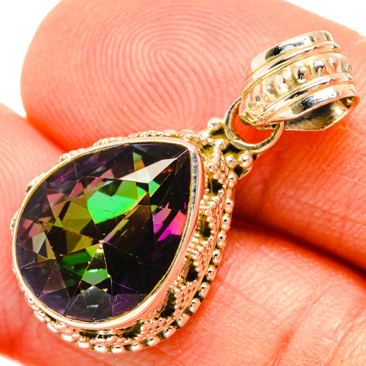 Mystic Topaz Pendants handcrafted by Ana Silver Co - PD27555