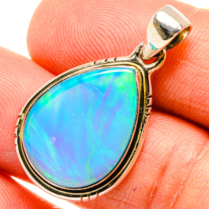 Aura Opal Pendants handcrafted by Ana Silver Co - PD27558