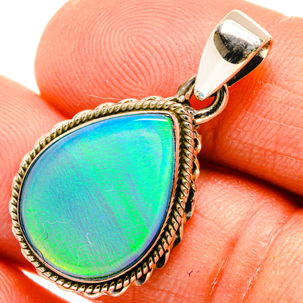 Aura Opal Pendants handcrafted by Ana Silver Co - PD27560
