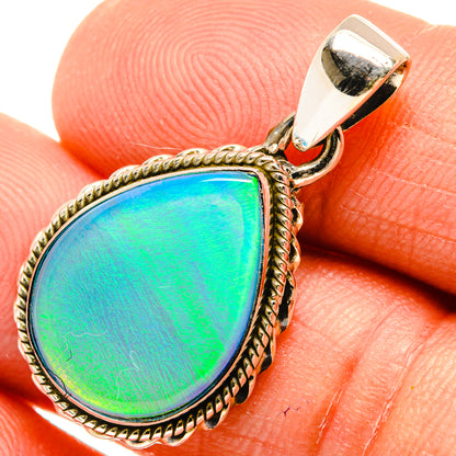 Aura Opal Pendants handcrafted by Ana Silver Co - PD27560
