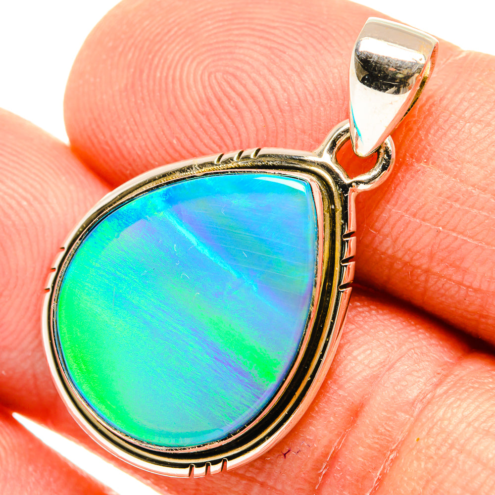Aura Opal Pendants handcrafted by Ana Silver Co - PD27562