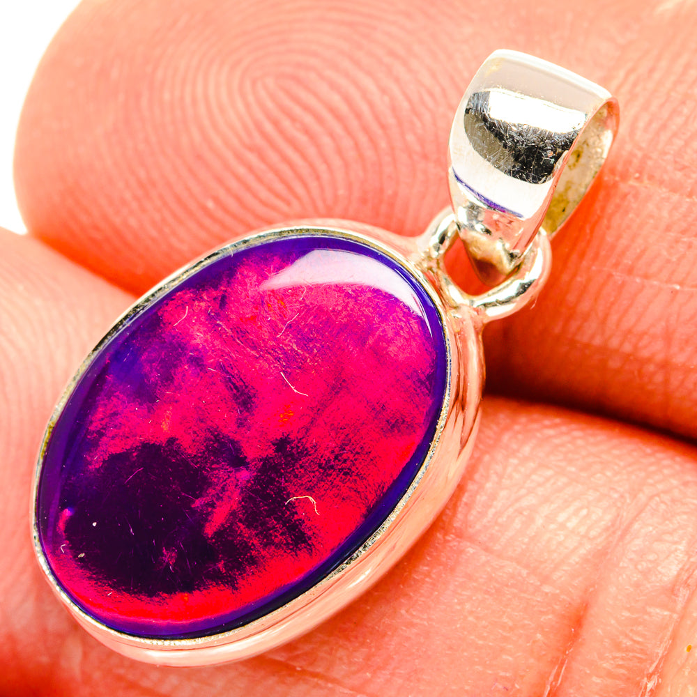 Aura Opal Pendants handcrafted by Ana Silver Co - PD27565