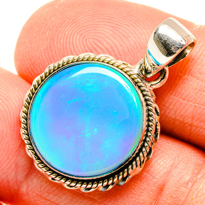 Aura Opal Pendants handcrafted by Ana Silver Co - PD27566