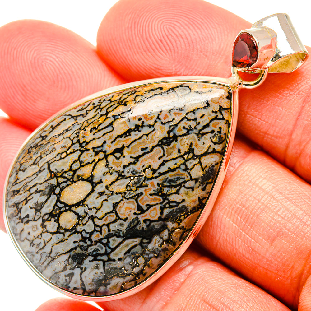 Dinosaur Bone Pendants handcrafted by Ana Silver Co - PD27570