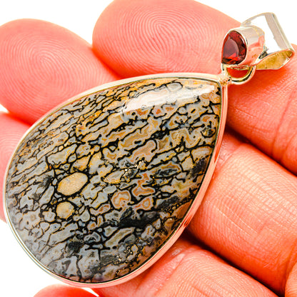 Dinosaur Bone Pendants handcrafted by Ana Silver Co - PD27570