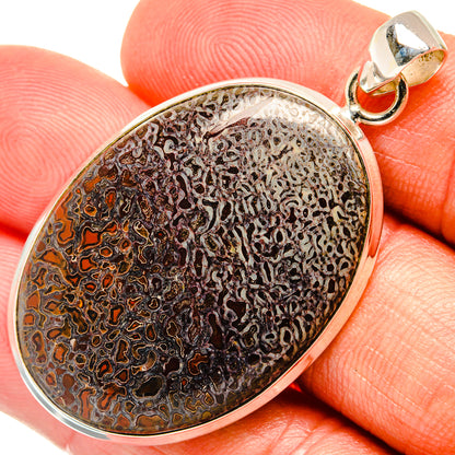 Dinosaur Bone Pendants handcrafted by Ana Silver Co - PD27576