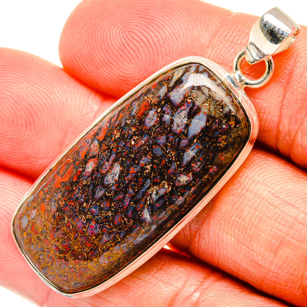 Dinosaur Bone Pendants handcrafted by Ana Silver Co - PD27578