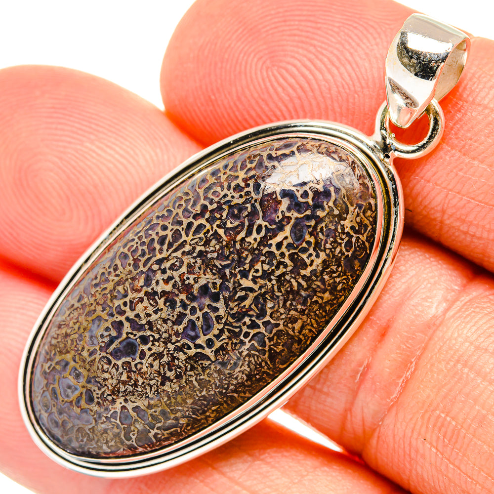 Dinosaur Bone Pendants handcrafted by Ana Silver Co - PD27590