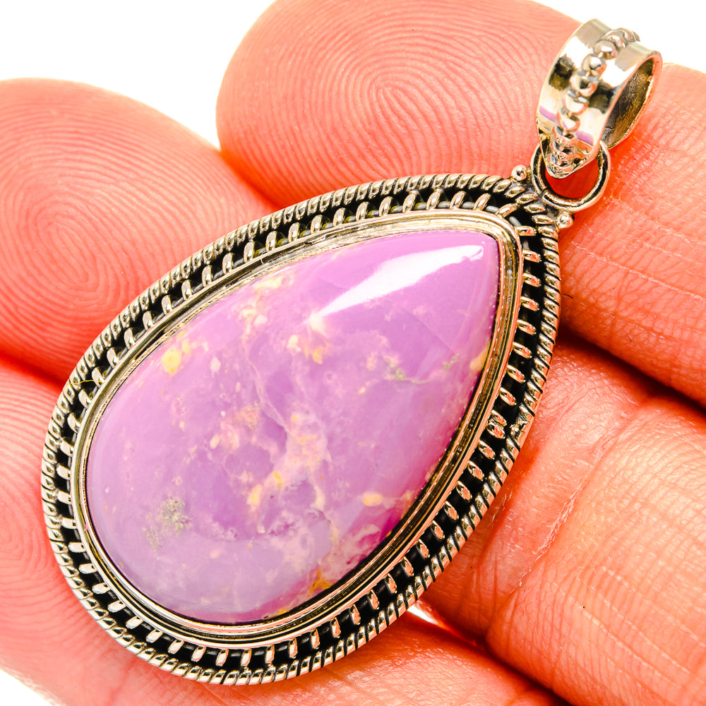 Phosphosiderite Pendants handcrafted by Ana Silver Co - PD27593