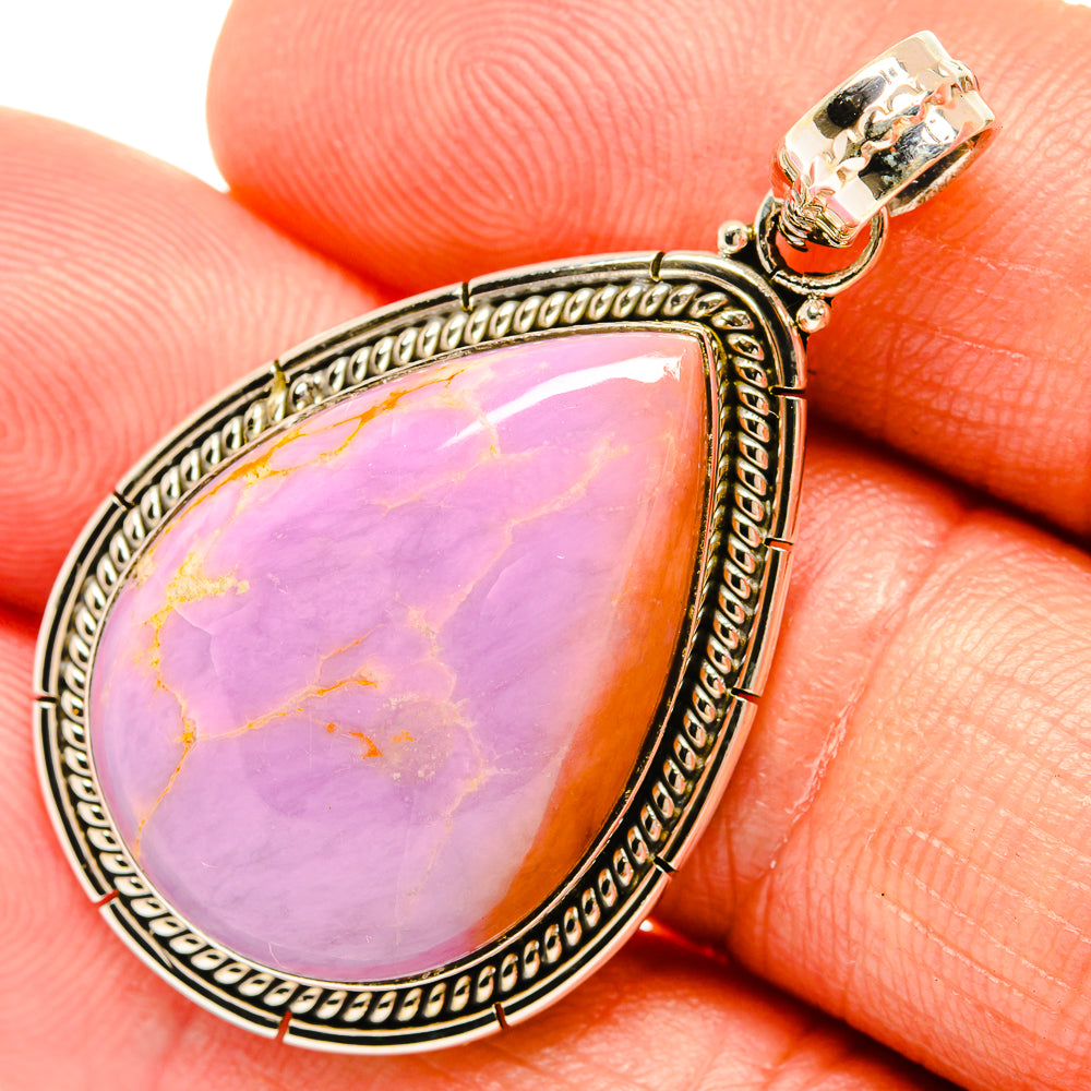 Phosphosiderite Pendants handcrafted by Ana Silver Co - PD27597