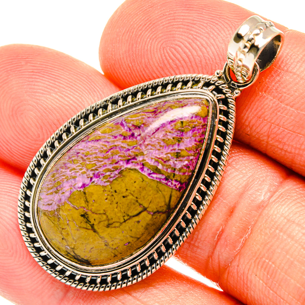 Stichtite Pendants handcrafted by Ana Silver Co - PD27600