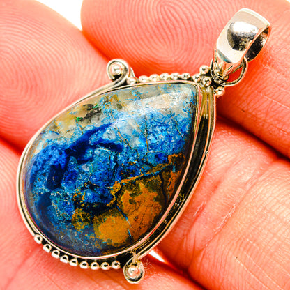 Shattuckite Pendants handcrafted by Ana Silver Co - PD27602