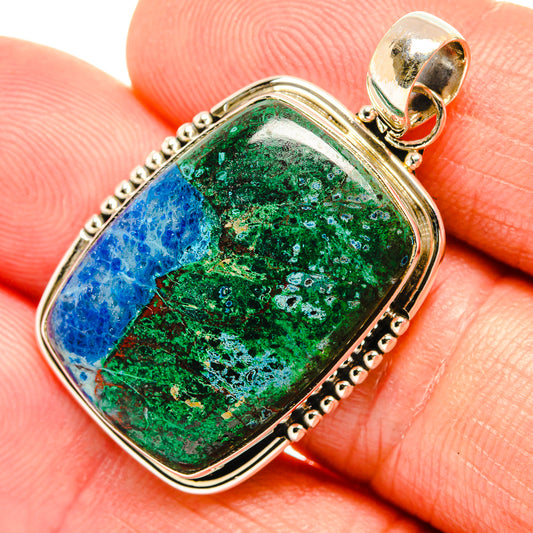 Chrysocolla Pendants handcrafted by Ana Silver Co - PD27605