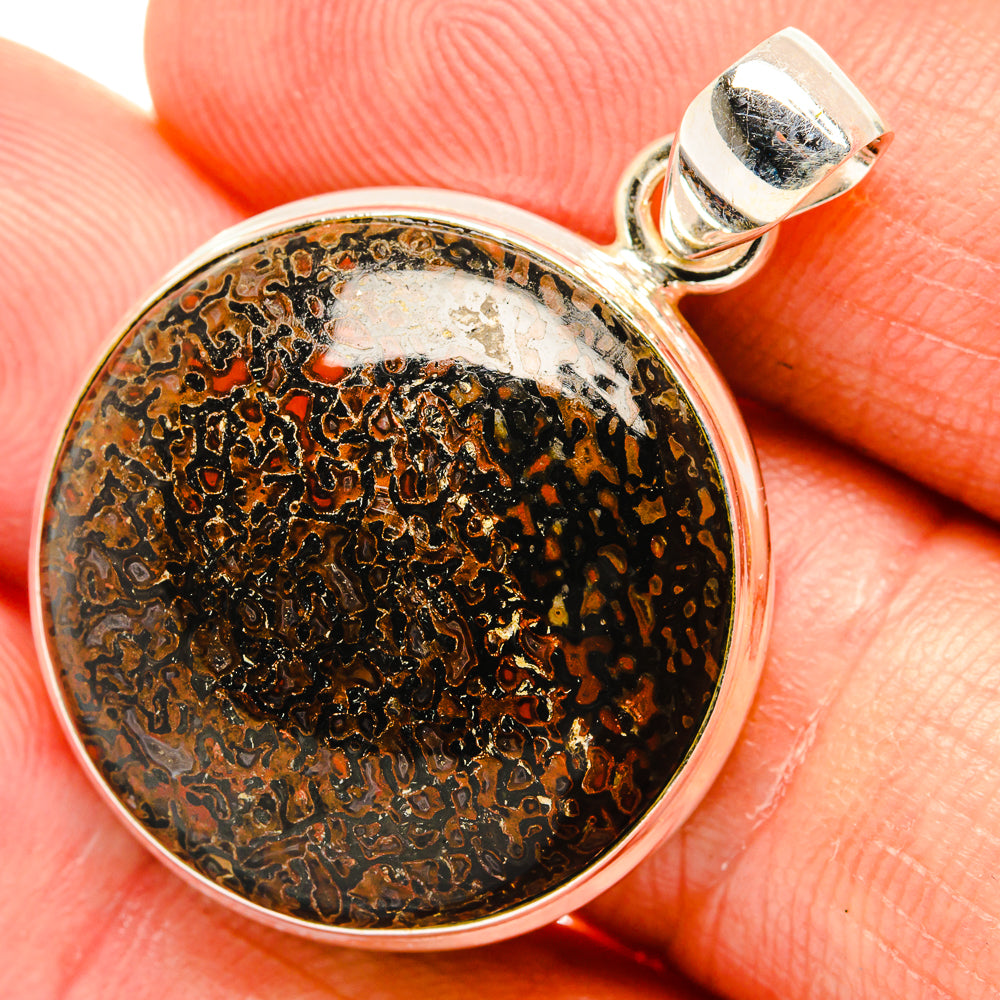 Dinosaur Bone Pendants handcrafted by Ana Silver Co - PD27608