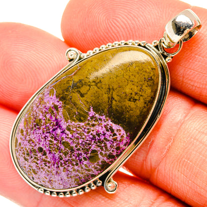 Stichtite Pendants handcrafted by Ana Silver Co - PD27618