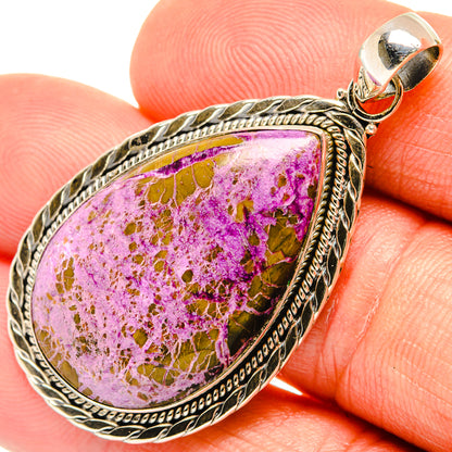 Stichtite Pendants handcrafted by Ana Silver Co - PD27620