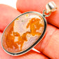 Plume Agate Pendants handcrafted by Ana Silver Co - PD27621