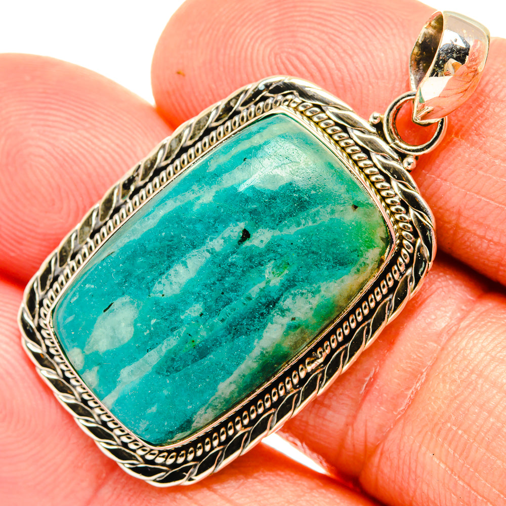 Amazonite Pendants handcrafted by Ana Silver Co - PD27625