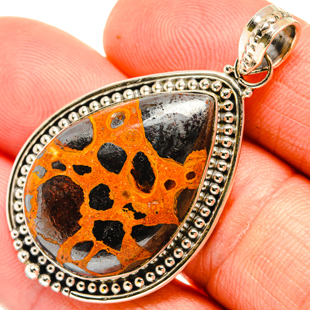 Bauxite Pendants handcrafted by Ana Silver Co - PD27627