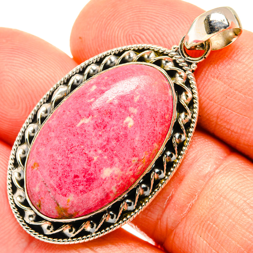Thulite Pendants handcrafted by Ana Silver Co - PD27634