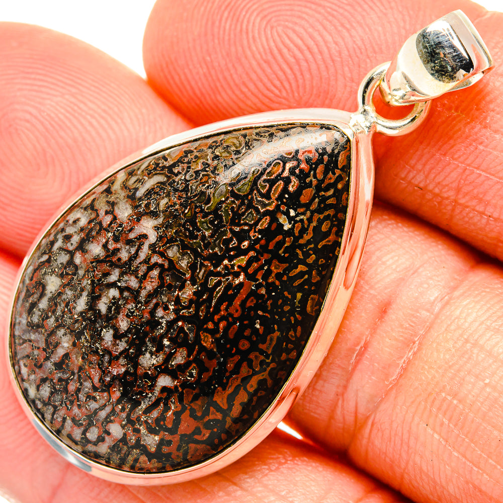Dinosaur Bone Pendants handcrafted by Ana Silver Co - PD27639