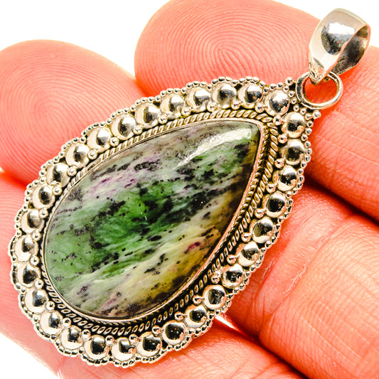 African Green Opal Pendants handcrafted by Ana Silver Co - PD27646