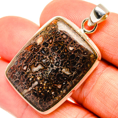 Dinosaur Bone Pendants handcrafted by Ana Silver Co - PD27648
