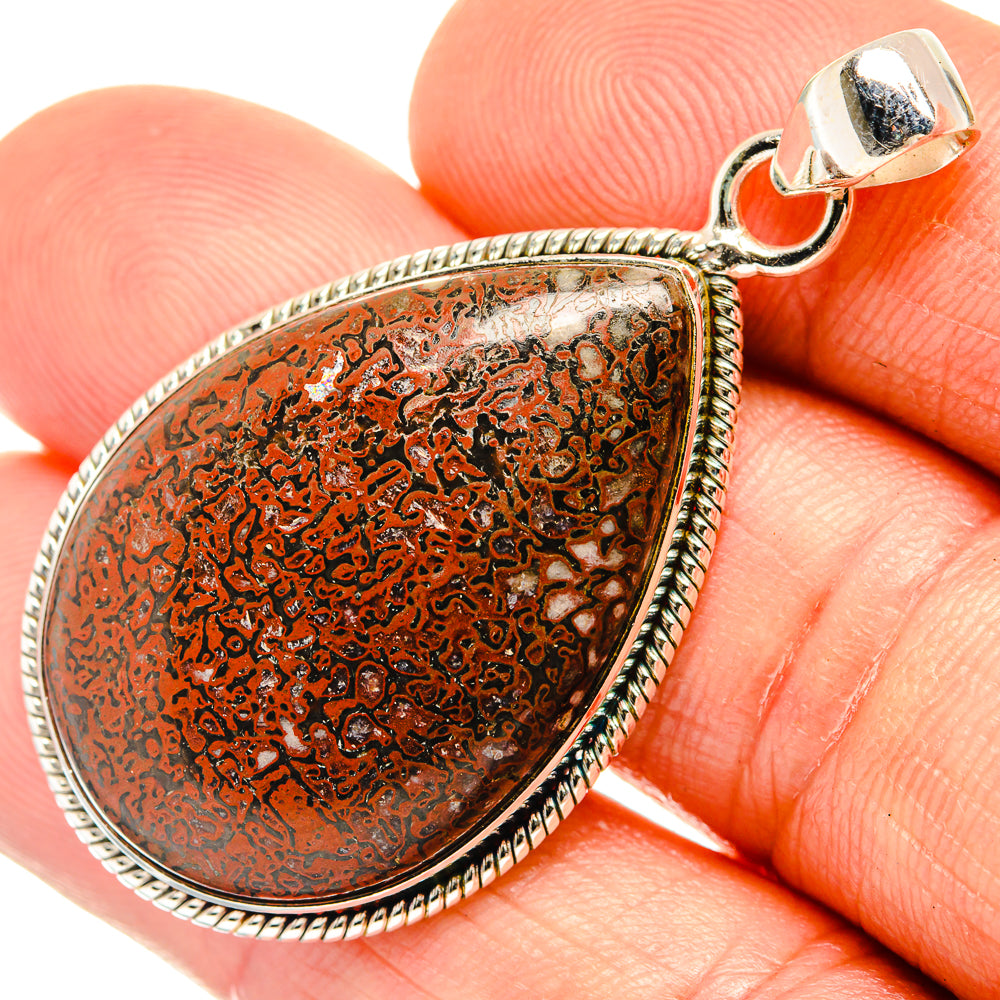 Dinosaur Bone Pendants handcrafted by Ana Silver Co - PD27662