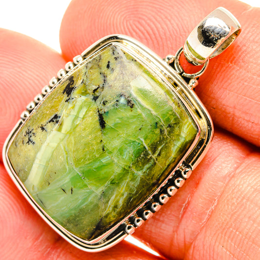Rainforest Jasper Pendants handcrafted by Ana Silver Co - PD27666
