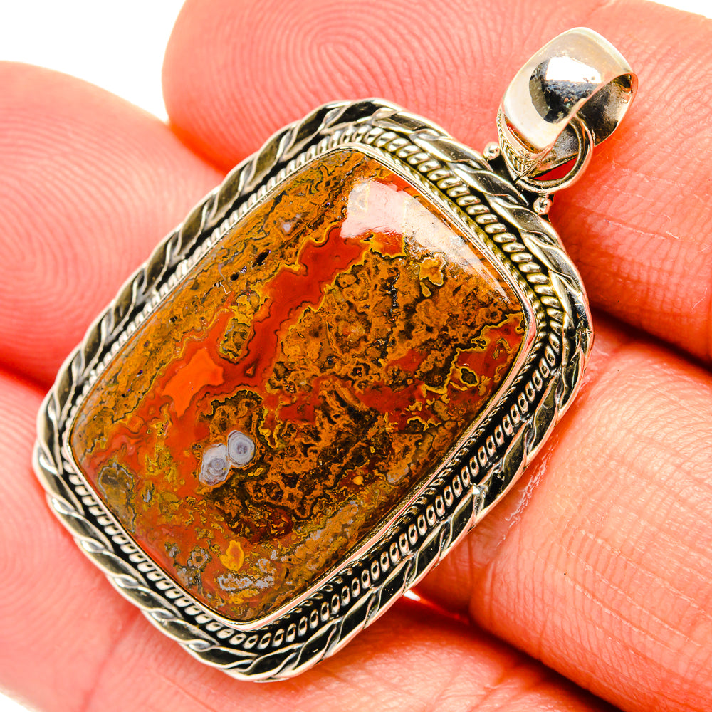 Dinosaur Bone Pendants handcrafted by Ana Silver Co - PD27672