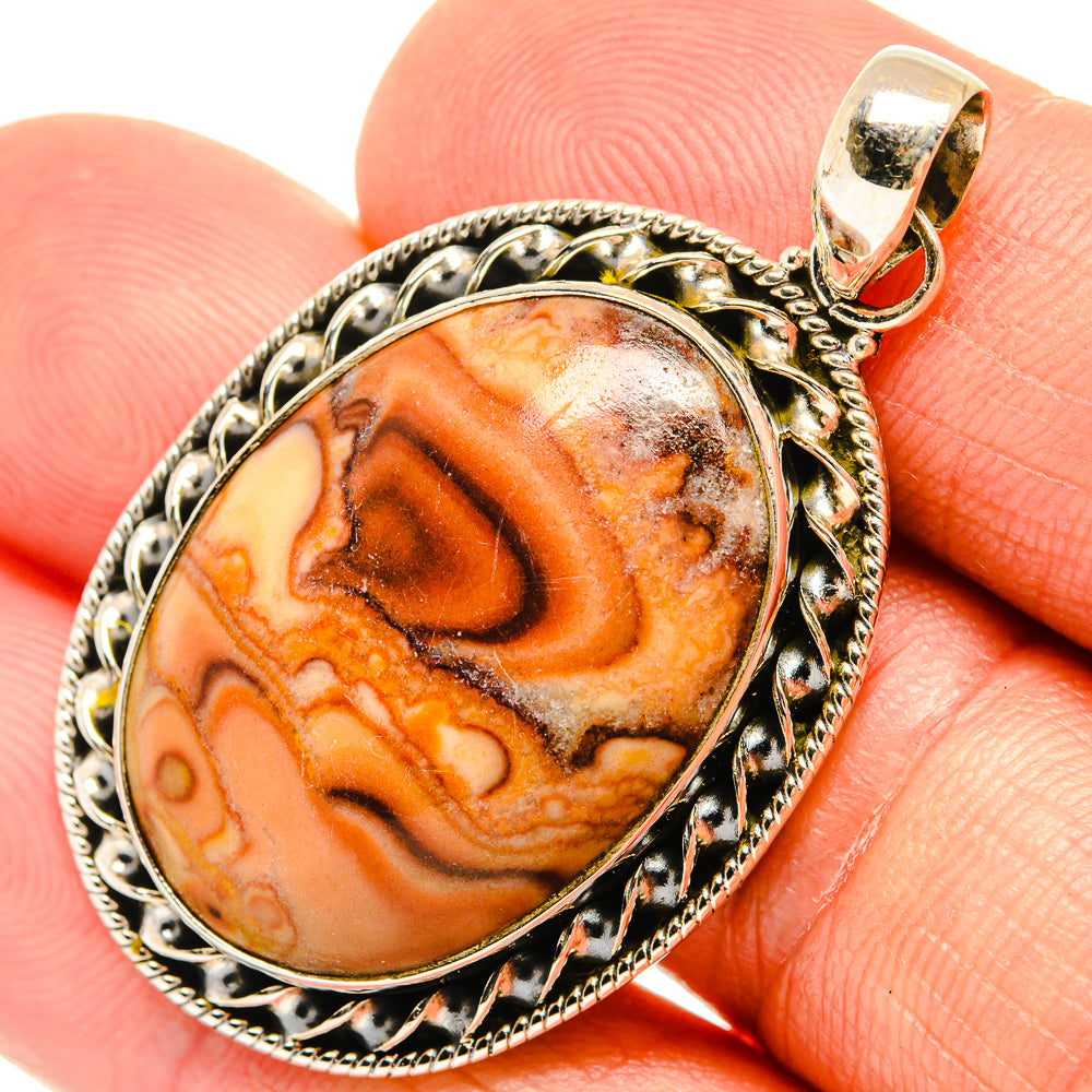 Mookaite Pendants handcrafted by Ana Silver Co - PD27683