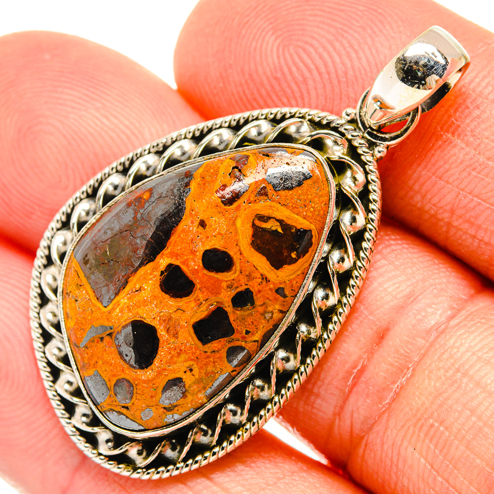 Bauxite Pendants handcrafted by Ana Silver Co - PD27687