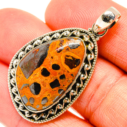 Bauxite Pendants handcrafted by Ana Silver Co - PD27687
