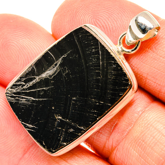 Shungite Pendants handcrafted by Ana Silver Co - PD27689