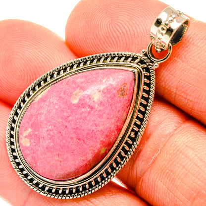 Thulite Pendants handcrafted by Ana Silver Co - PD27694