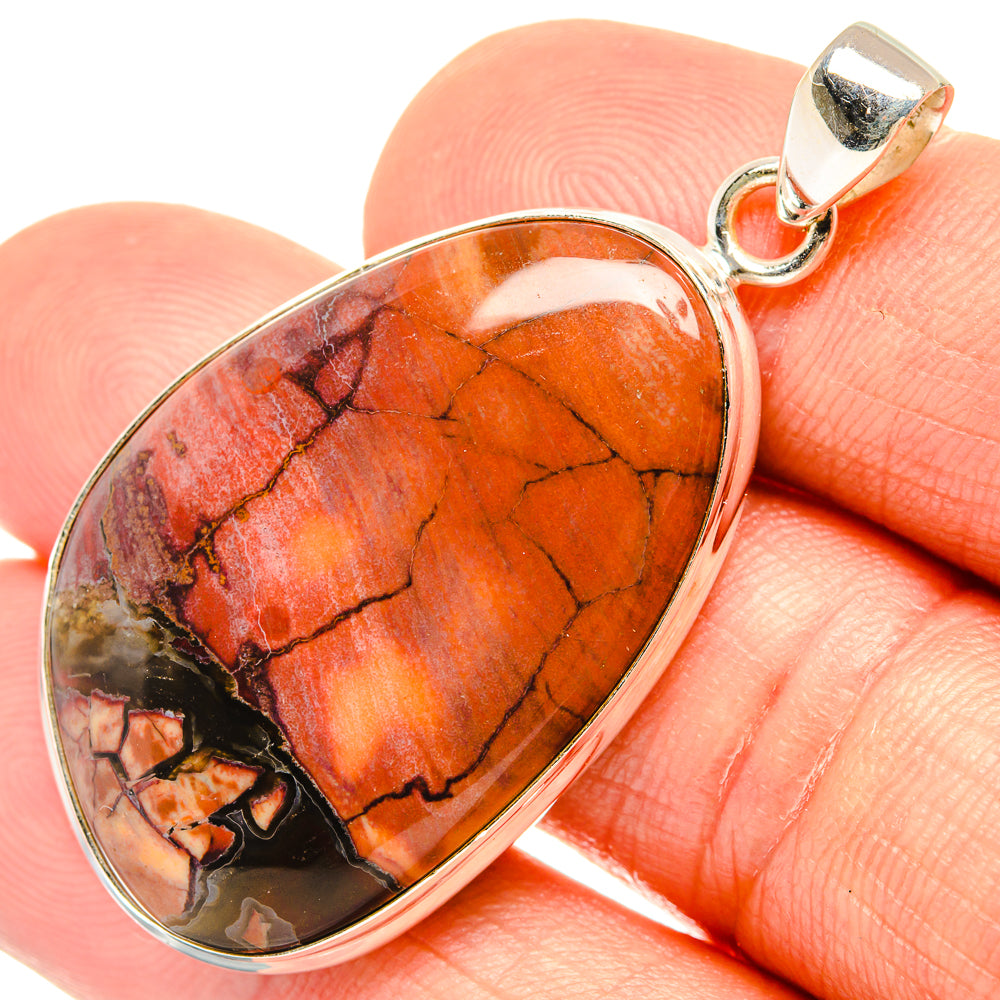 Butterfly Jasper Pendants handcrafted by Ana Silver Co - PD27699