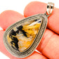 Plume Agate Pendants handcrafted by Ana Silver Co - PD27702