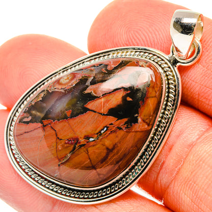 Butterfly Jasper Pendants handcrafted by Ana Silver Co - PD27703