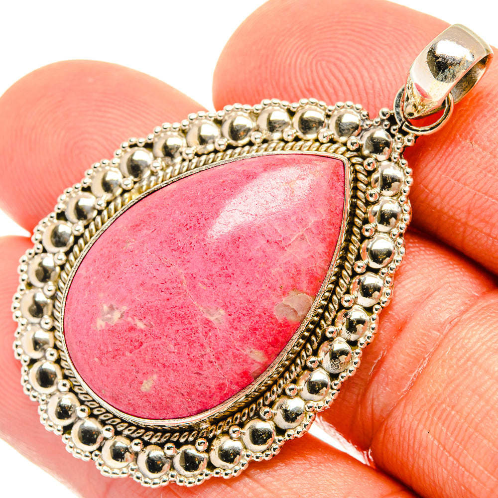 Thulite Pendants handcrafted by Ana Silver Co - PD27704