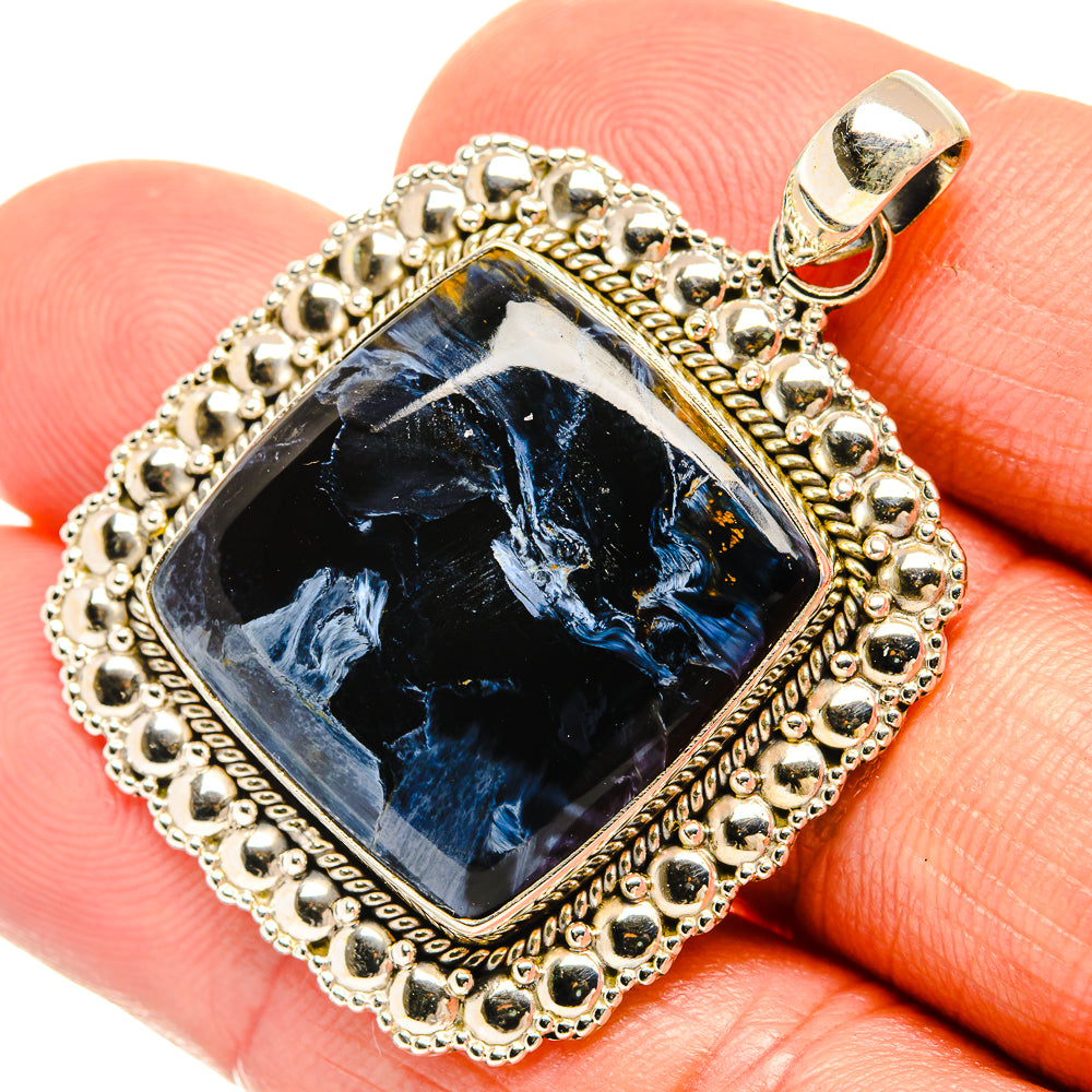 Pietersite Pendants handcrafted by Ana Silver Co - PD27706