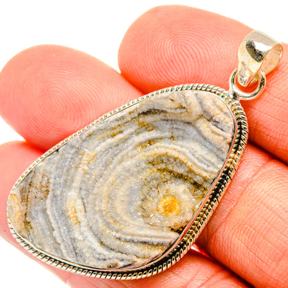 Desert Druzy Pendants handcrafted by Ana Silver Co - PD27713