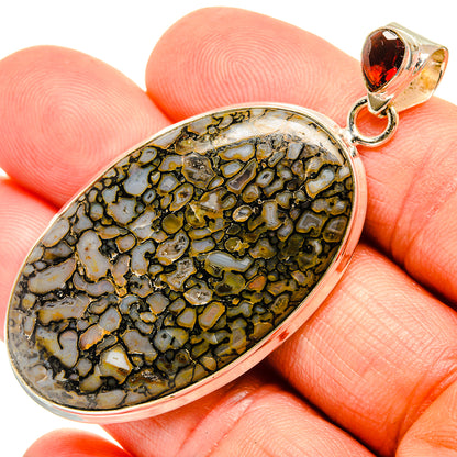 Dinosaur Bone Pendants handcrafted by Ana Silver Co - PD27716