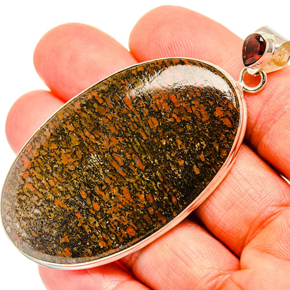 Dinosaur Bone Pendants handcrafted by Ana Silver Co - PD27723