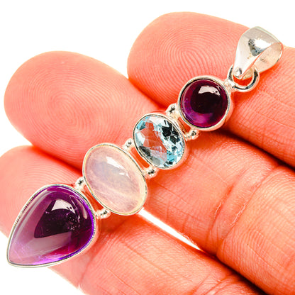 Amethyst Pendants handcrafted by Ana Silver Co - PD27735